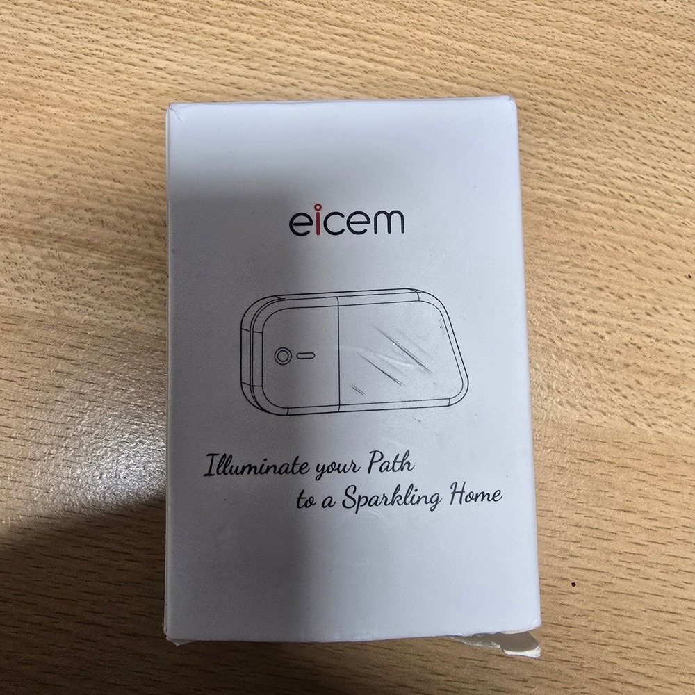 Eicem Vacuum Dust Display Light Green LED Attachment Rechargeable for Hard Floor
